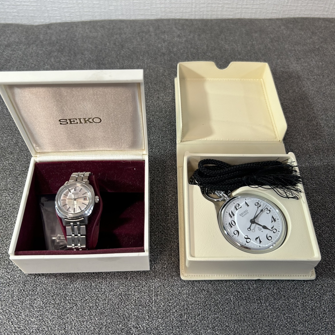 SEIKO 2点セット 腕時計 セイコー 美品SEIKO (ジャンク品 ジャンク212 