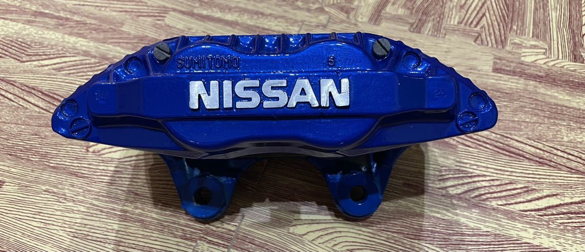 NISSAN 4ポット ブレーキキャリパー 左右セット　シルビア　180SX 日産 純正 4ポッドブレーキキャリパー ニッサン 180SX フォレスター