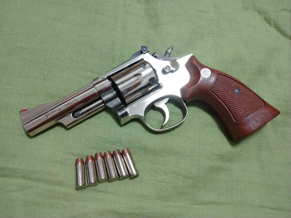 コクサイ S&W M66 ABS メッキモデル モデルガン コンバットマグナム