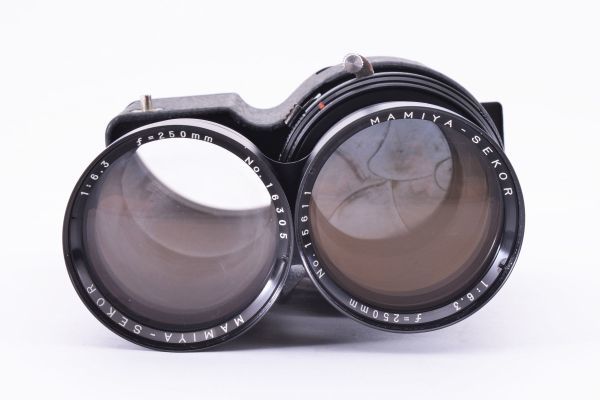 美品] マミヤ MAMIYA SEKOR 250mm f/6.3 望遠 二眼レフ レンズ for