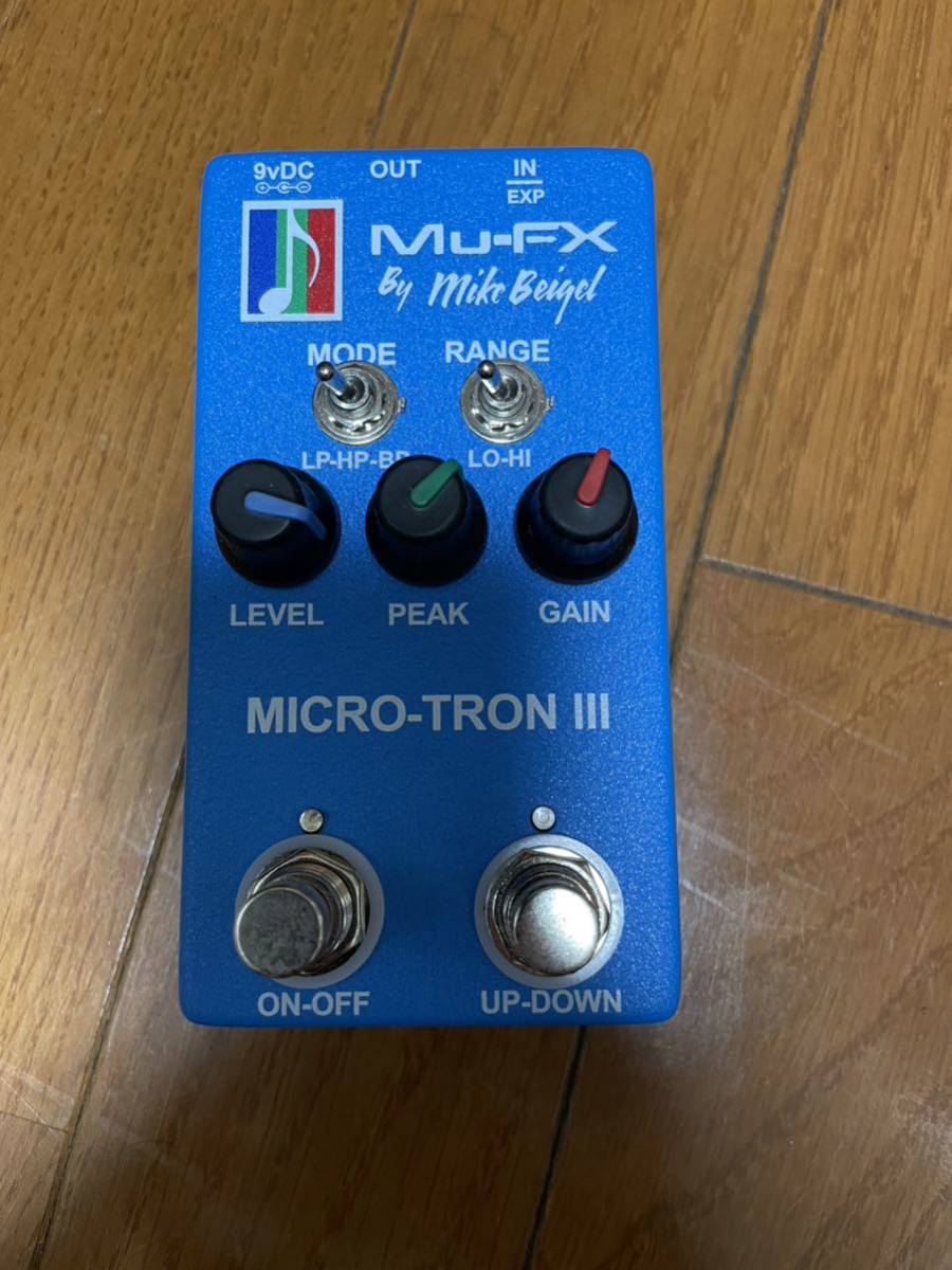 Mu-FX micro-tron Ⅲ ミュートロン 初期型 エンベロープフィルター Mu