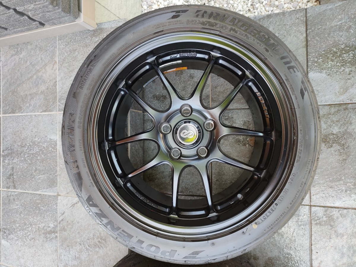 ENKEI PF01 17インチ 9J +60 pcd114.3 【2本セット】ホンダS2000 