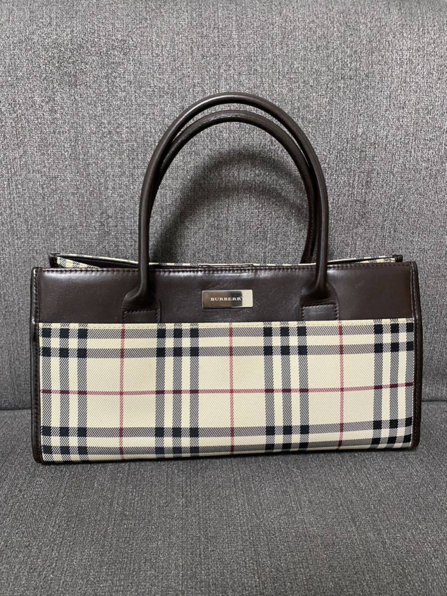 BURBERRY バーバリー ノバチェック チェック 柄 ブラウン ベージュ