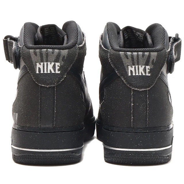 NIKE AIR FORCE 1 MID '07 LX DQ7666-001 エア フォース ハロウィン 黒 US10