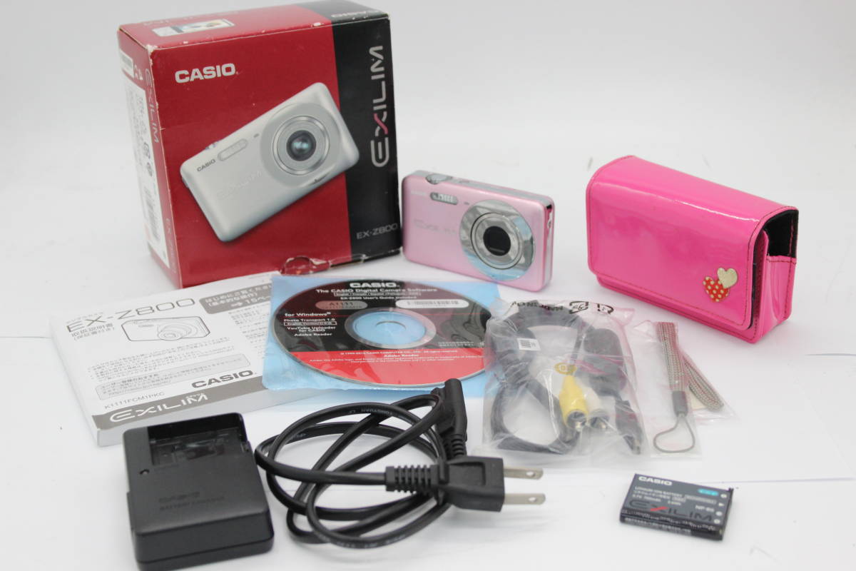 EX-Z800 EXILIM CASIO カシオ - 元箱付き コンデジ 良品 ブルー