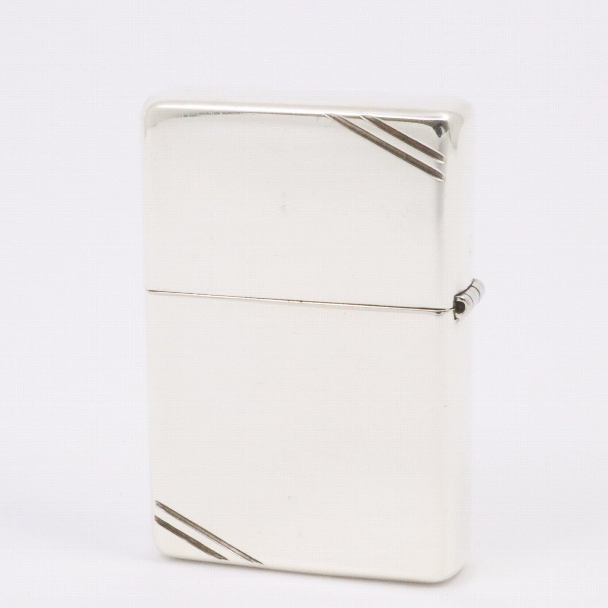 ZIPPO ジッポ オイルライター ダイアゴナルライン スターリング