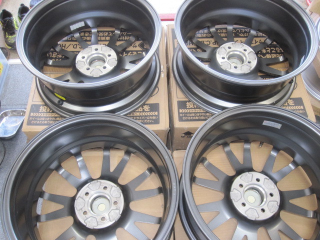 美品！ Weds VELVA 17×7J +47 PCD100/5H 4本 VELVA Weds SPORT
