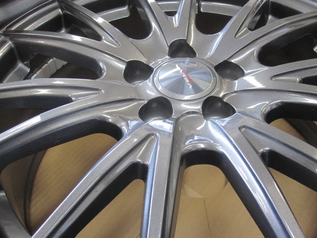 美品！ Weds VELVA 17×7J +47 PCD100/5H 4本 VELVA Weds SPORT