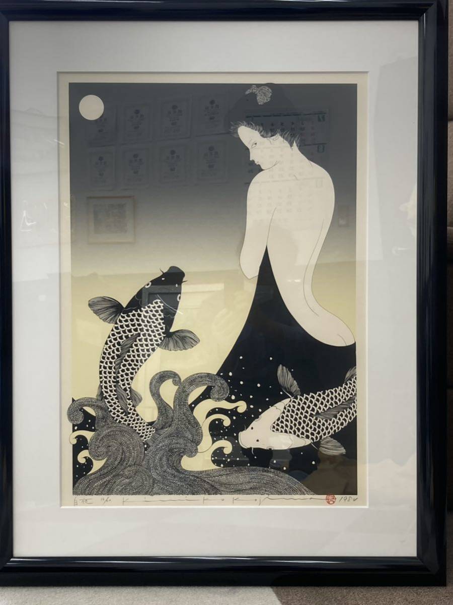 真作保証 織田義郎 The Venice Ⅲ ベニス 3 限定 59/300 エッチング+手