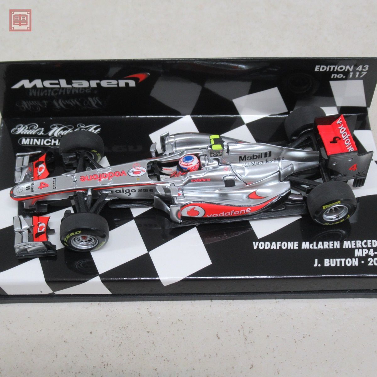 ◇PMA 1/43 マクラーレン メルセデス MP4-17D F1 マレーシアGP 優勝