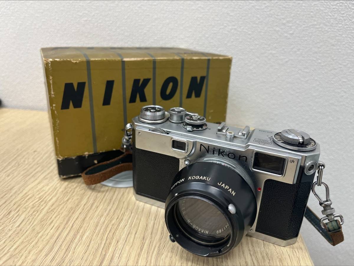 Nikon Nippon Kogaku フィルムカメラ F - + 0 NIKKOR-H・C1:2 f=5cm 