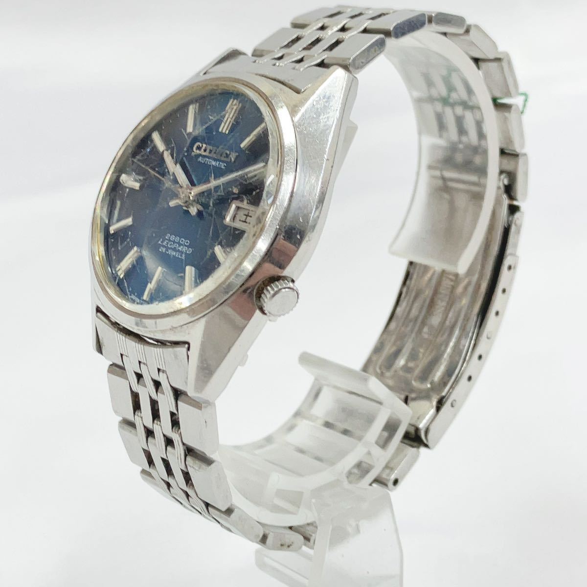 希少 CITIZEN LEOPARD 自動巻き カットガラス 4-771125 - メルカリ