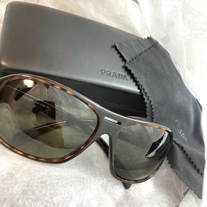 38Y230530V 未使用 PRADA プラダ メンズ サングラス メガネ 眼鏡 メンズ 検 アクセサリー キャップ トムフォード グッチ カルティエ