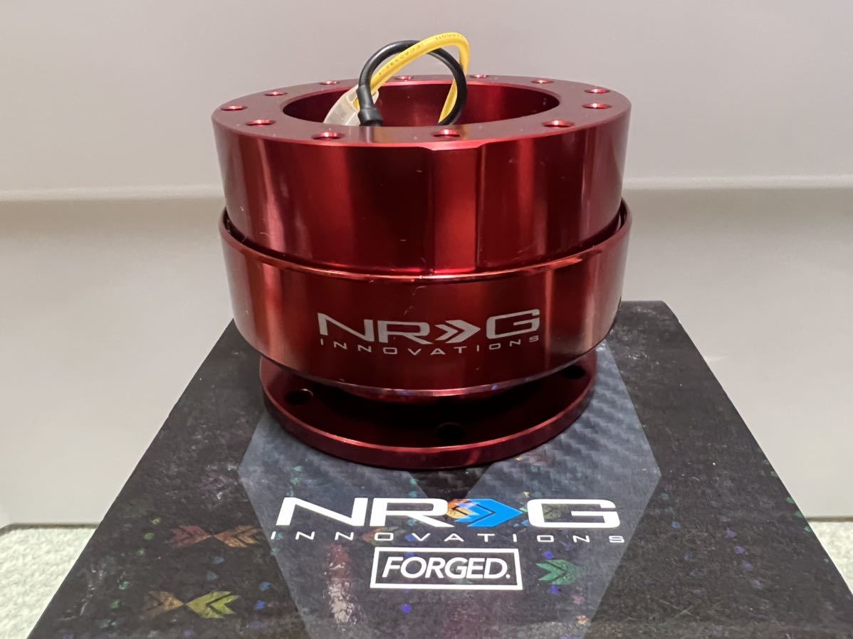 正規品]新品 NRG クイックリリース GEN2.0 SRK-200RD レッド NRG