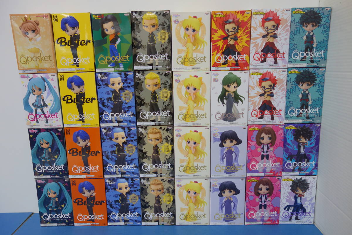 084）未開封 Qposket フィギュア 32体まとめ プライズ ヒロアカ