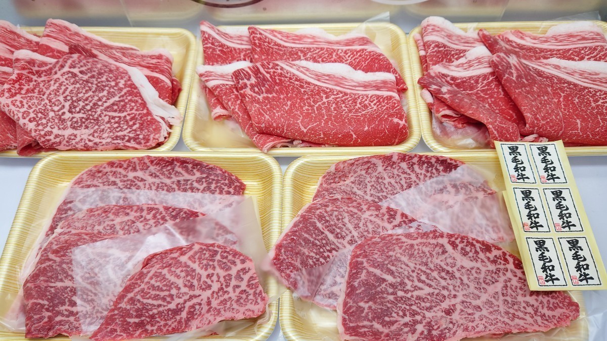 群馬A5　特選内もも(切落し&ステーキ)　2.97kg(11) 