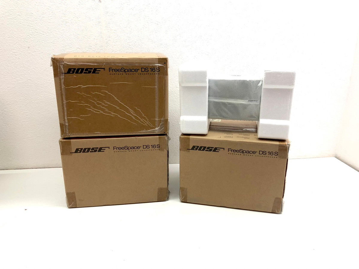 BOSEボーズ　FreeSpace DS 16Fスピーカー２個セット【美品】 BOSE FreeSpace DS16F ボーズ ラウドスピーカー 2個セット 天井などに