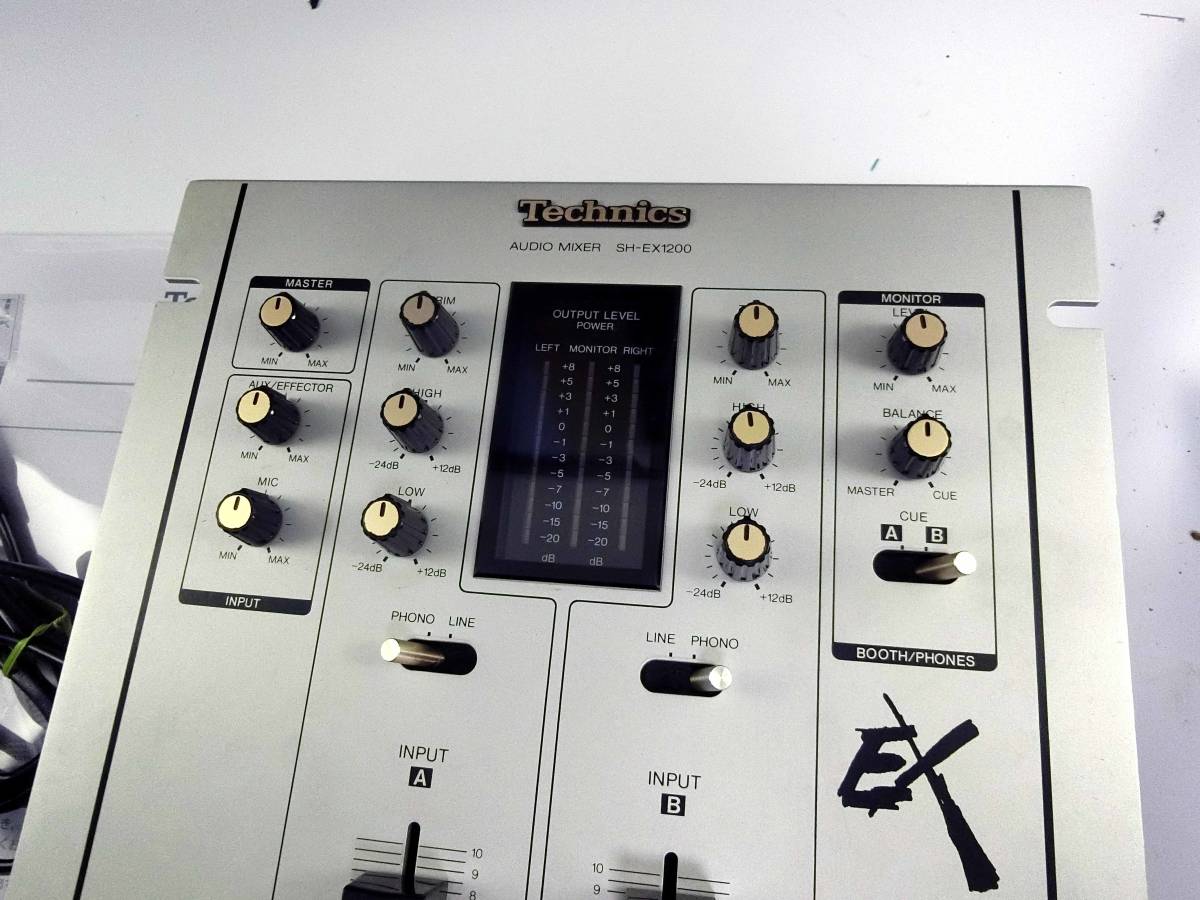 テクニクス クロスフェーダーミキサー SH-EX1200 Technics SH-EX1200