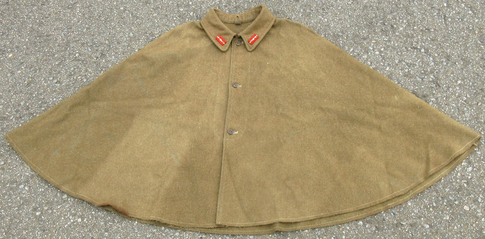 旧日本軍 憲兵マント ジャンク 日本軍 憲兵下士官兵用 マント 旧日本軍