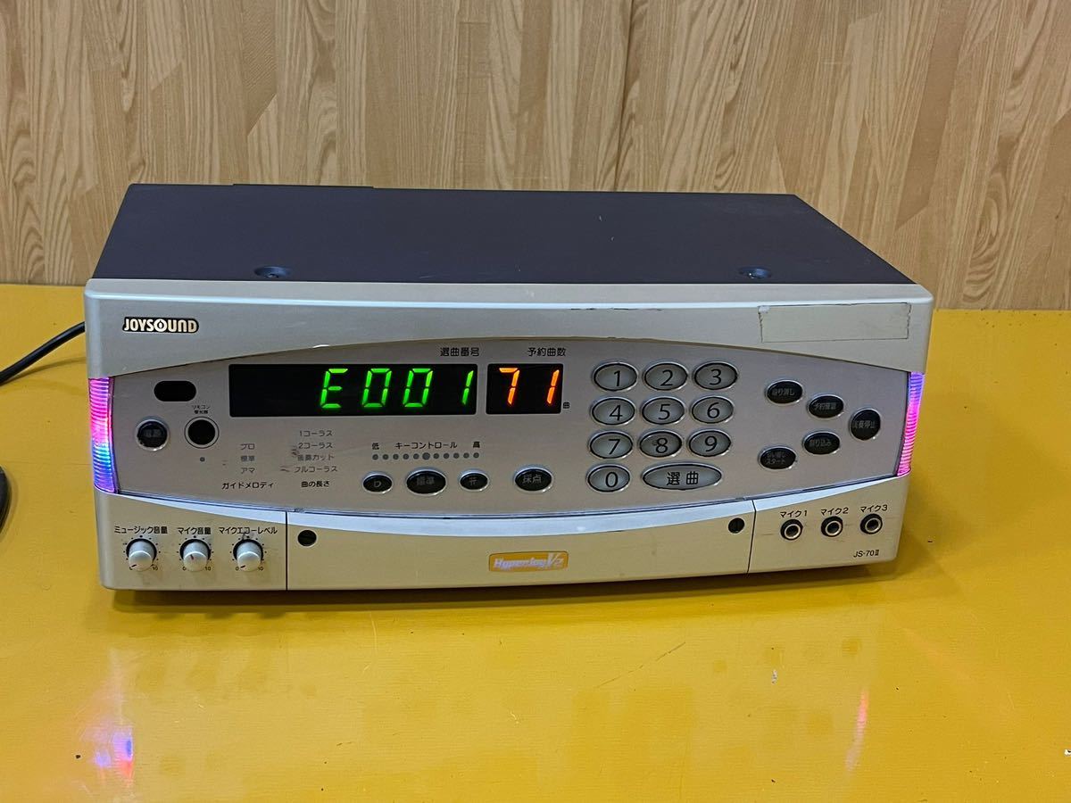 ☆ JOYSOUND ジョイサウンド カラオケ機器 カラオケアンプ JS-70 II  