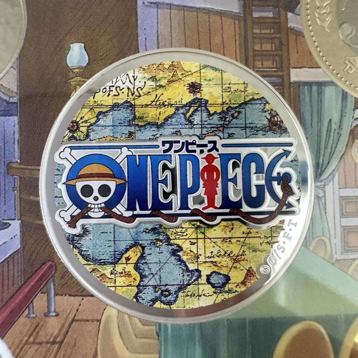 TK0703】ワンピース2022プルーフ貨幣セット 硬貨 貨幣 通貨 コイン 