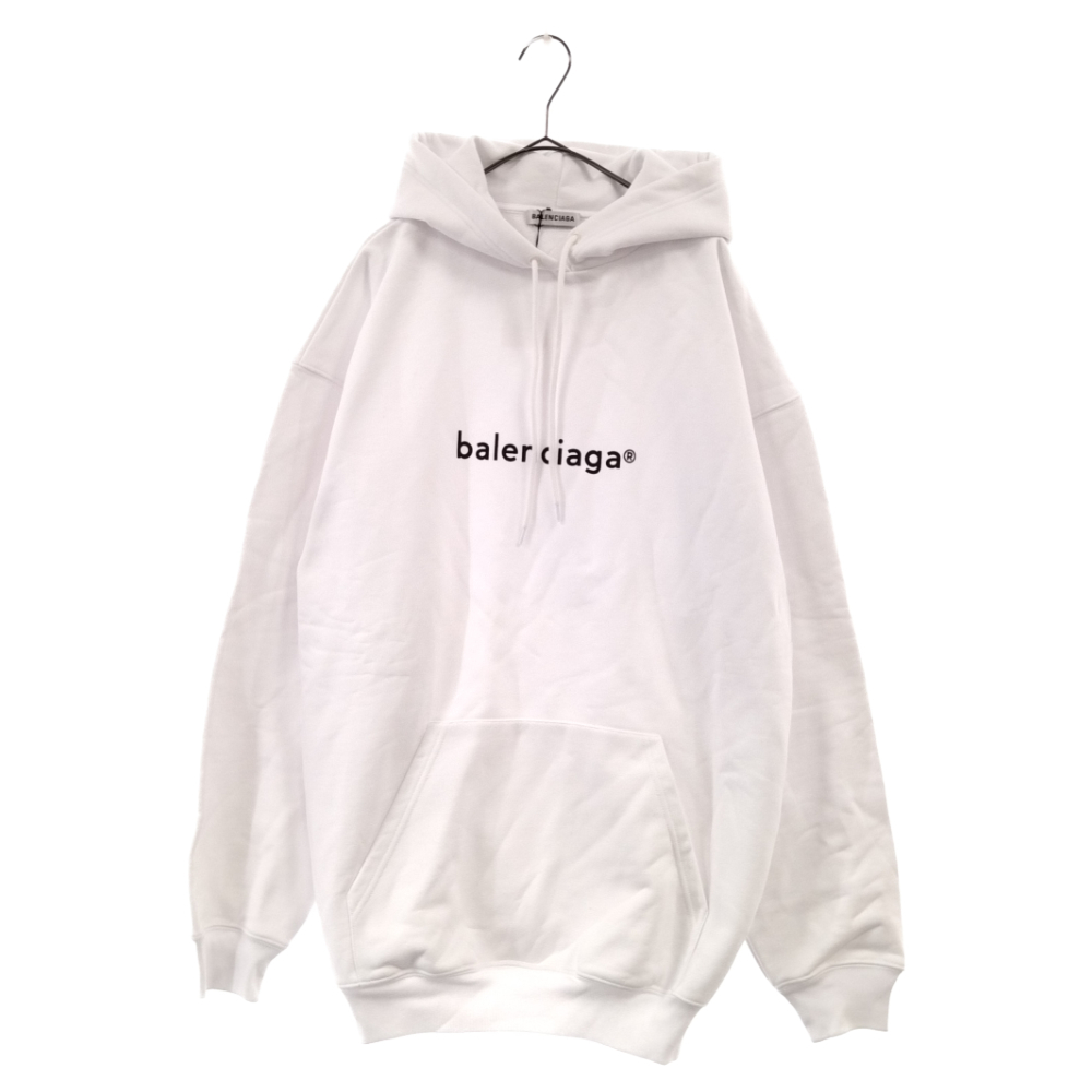 BALENCIAGA バレンシアガ コピーライトロゴ スウェットプルオーバー 