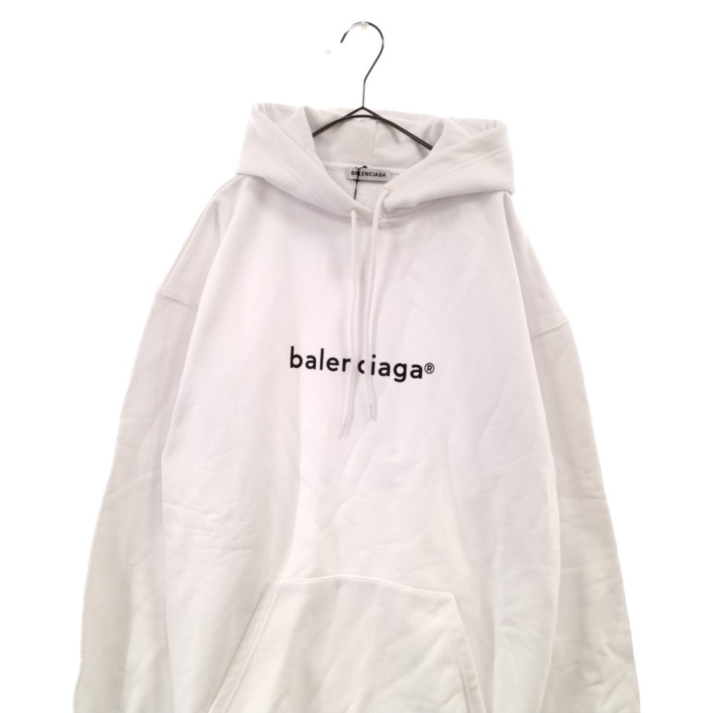 BALENCIAGA バレンシアガ コピーライトロゴ スウェットプルオーバー  