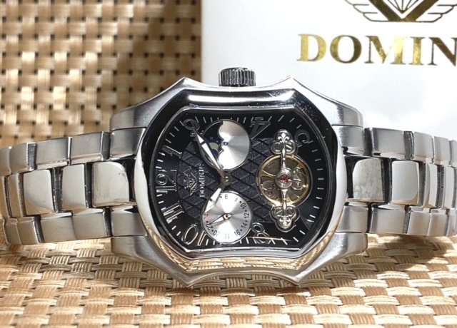 限定モデル 秘密のからくりギミック搭載 新品 DOMINIC ドミニク 腕時計