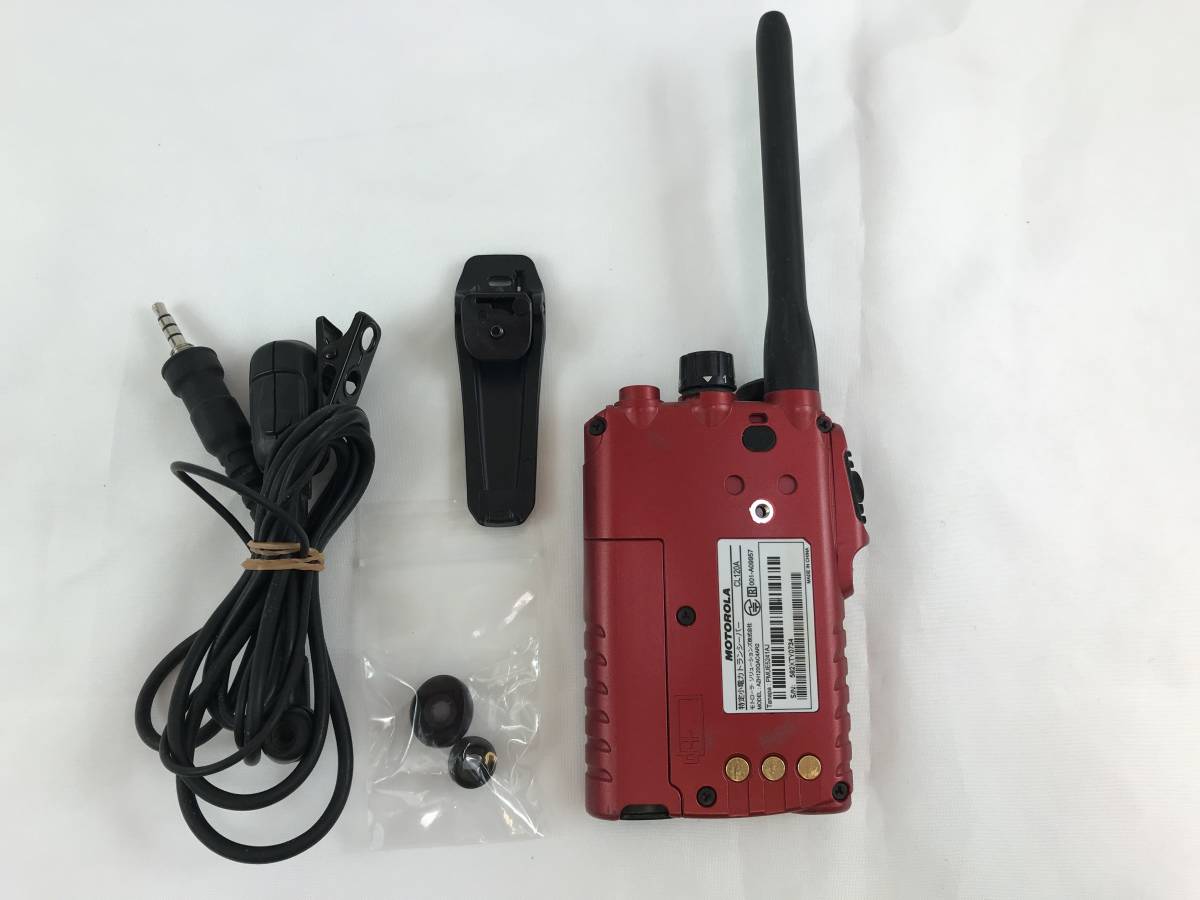 未使用 MOTOROLA 特定小電力トランシーバー CL120A 2個セット 未使用 MOTOROLA 特定小電力トランシーバー CL120A 2個セット