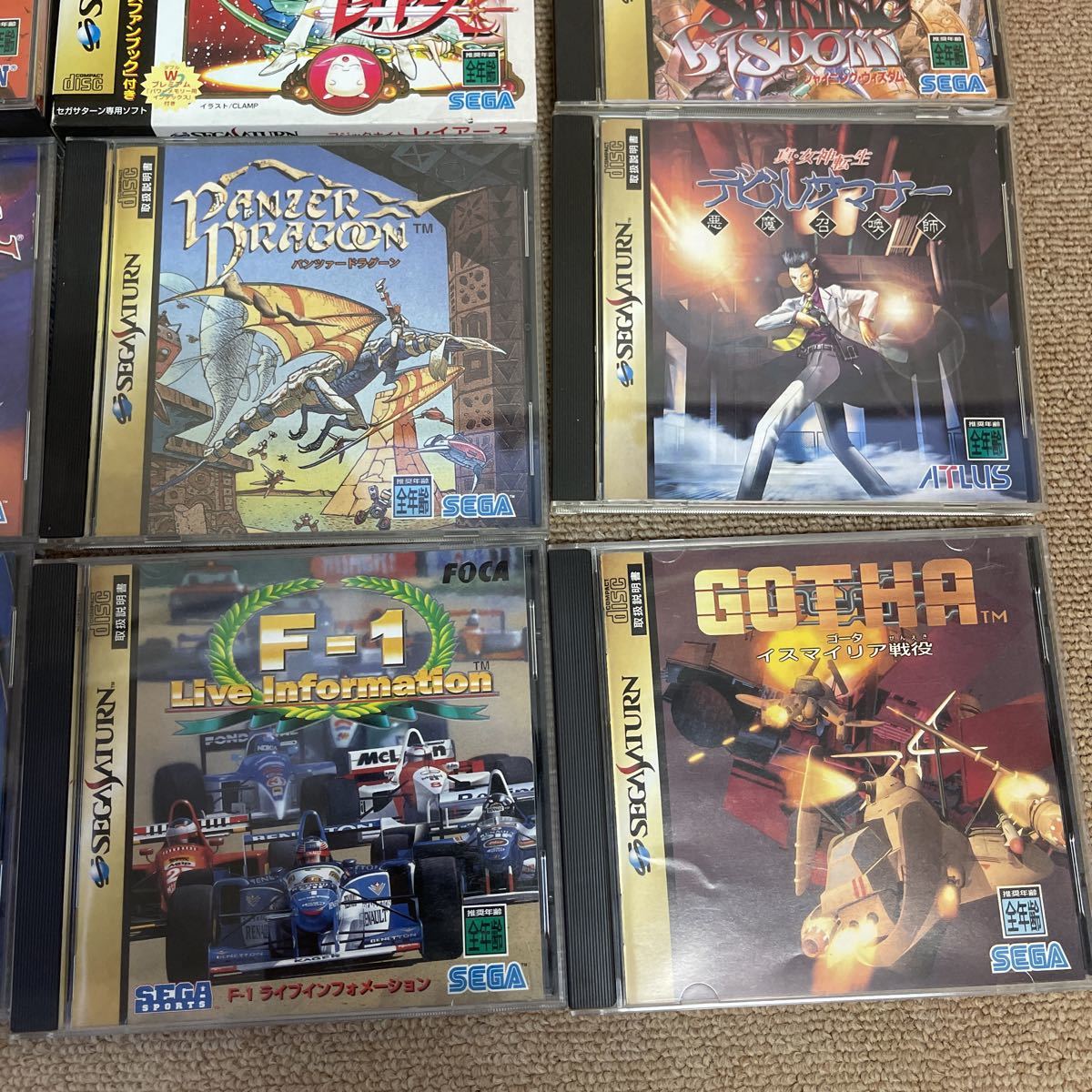 セガサターン  ソフトまとめ売り セガサターン ソフト 各種