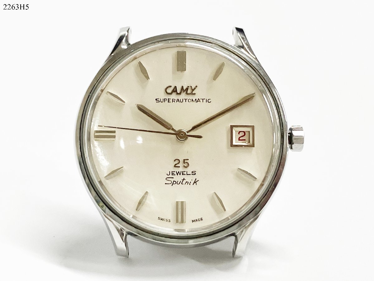 ☆稼働品◎ CAMY キャミー Sputnik スプートニク SUPER AUTOMATIC 25石 