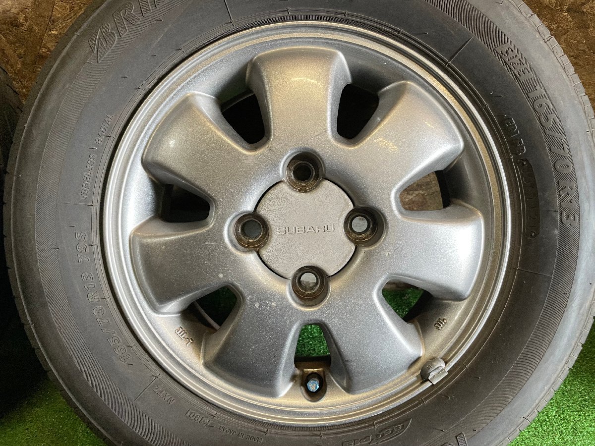SUBARU SAMBAR DIAS 13インチ 4.5J +45 165/70R13 NEXTRY 2021年製 