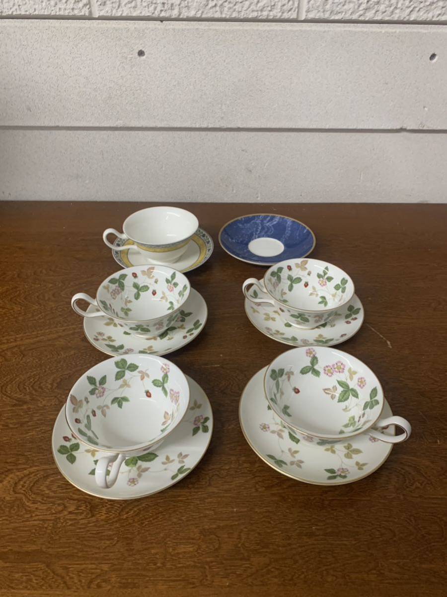 ミントン☆MINTON☆ハドンホール☆カップ&ソーサー☆6客セット☆М689