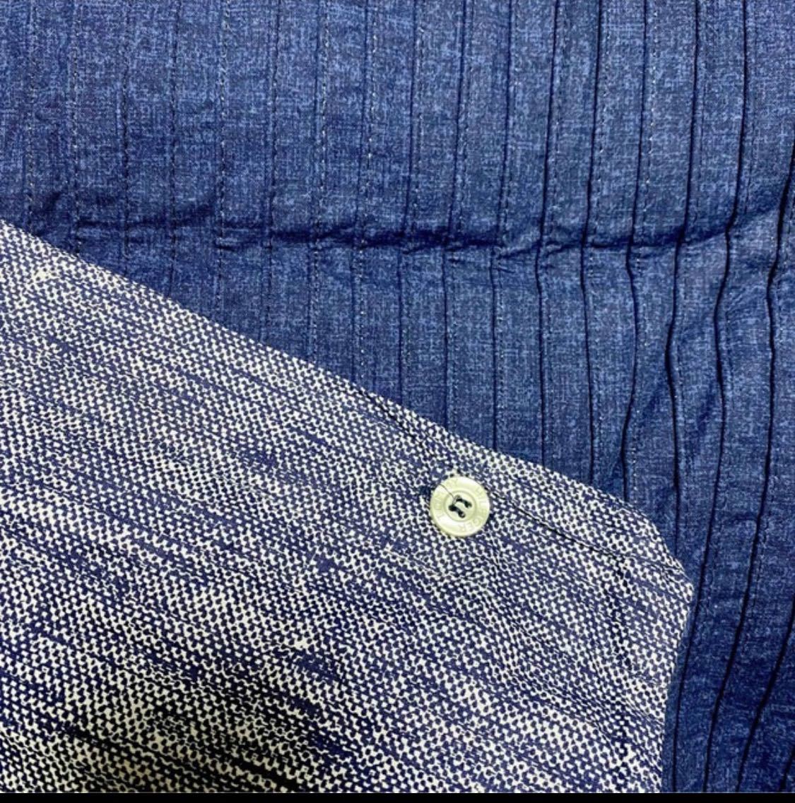 未使用☆トミーヒルフィガー ヴィンテージ 掛け布団カバー セミダブル デニム風 紺 ブルー 日本未発売