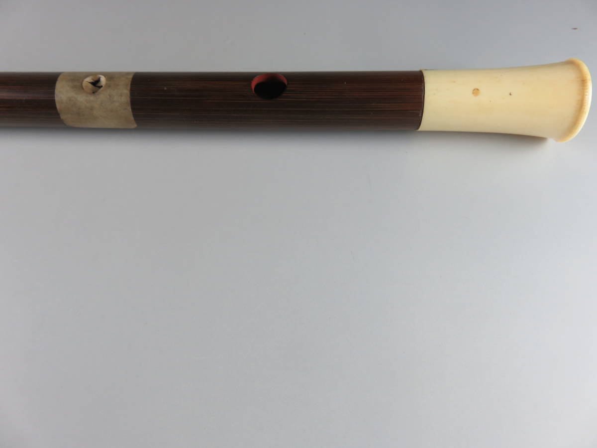 横笛 42cm 横笛 篠笛 - 竹製篠笛横笛ねぷた用 ミニ琴 6穴・7穴