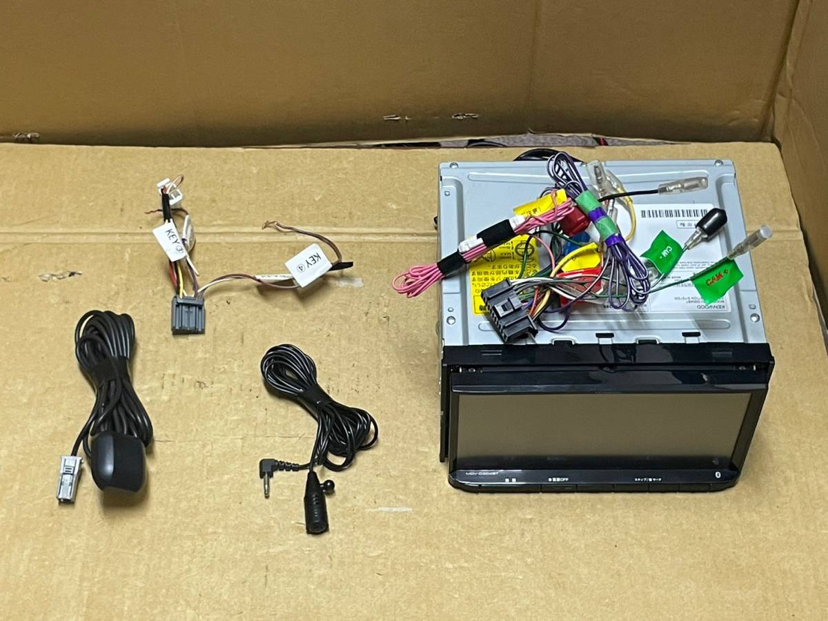ケンウッド メモリーナビ MDV-D204BT 2016年地図 Bluetooth USB CD 動作ok ケンウッド KENWOOD メモリーナビ MDV-D304 彩 メモリー