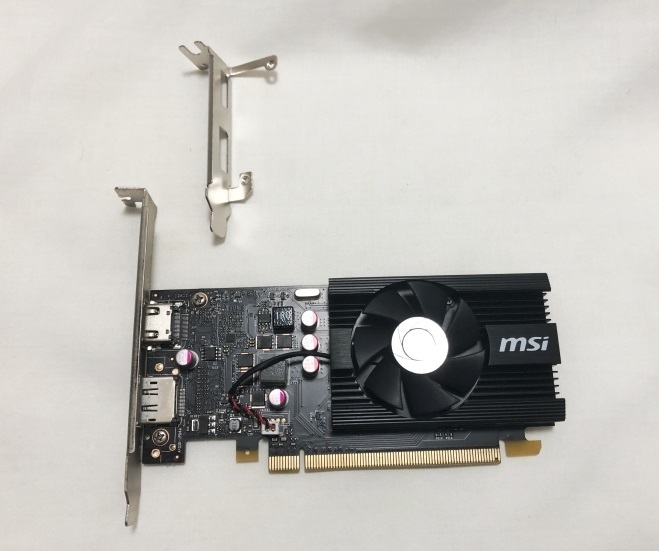 送料無料 MSI NVIDIA グラフィックボード GeForce GT1030