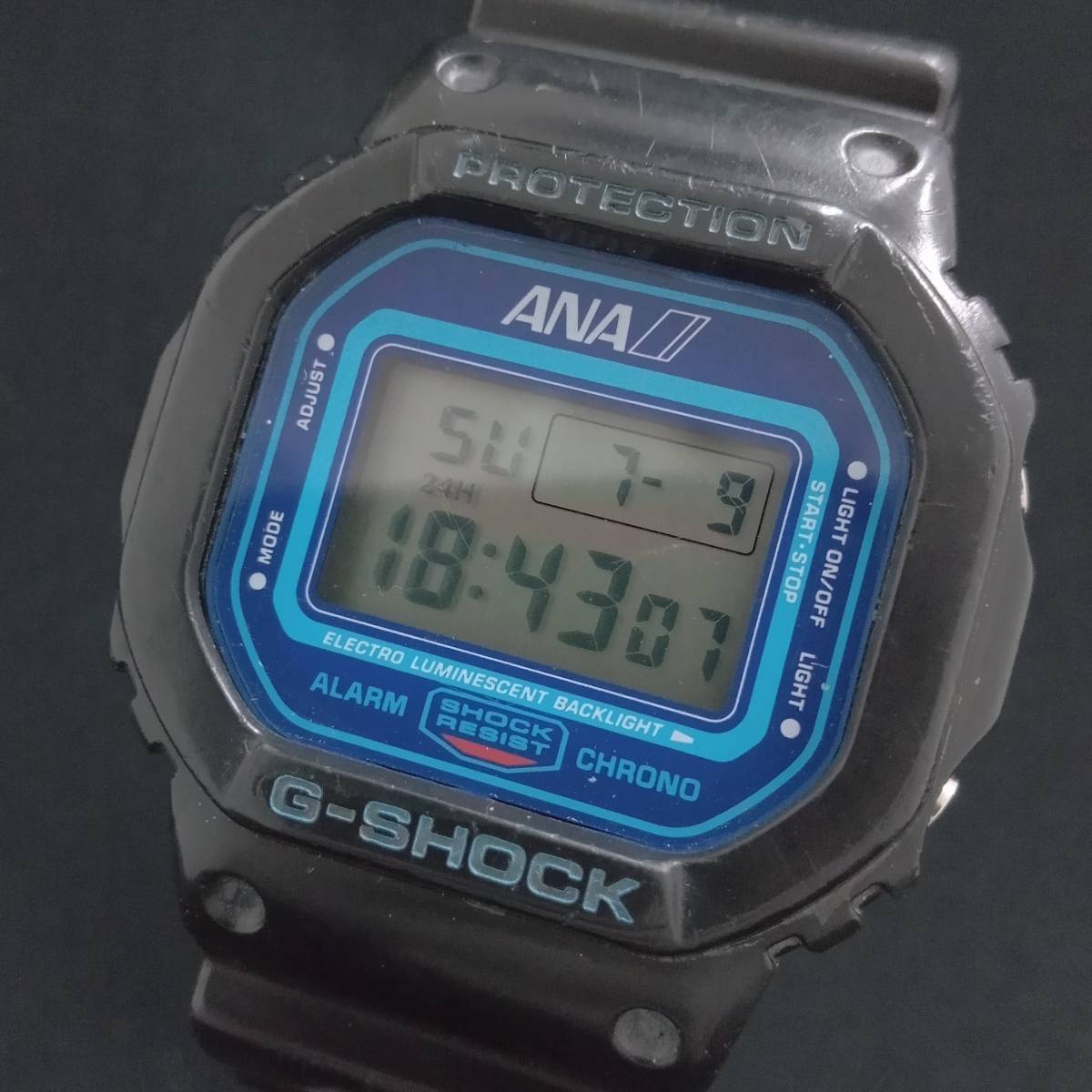 カシオ CASIO ジーショック G‐SHOCK DW-5600VT ANA 全日空 コラボ 電池 