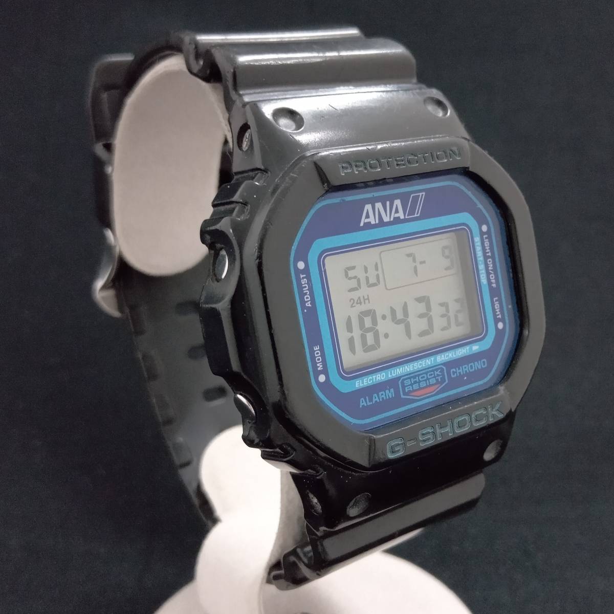 カシオ CASIO ジーショック G‐SHOCK DW-5600VT ANA 全日空 コラボ 電池 