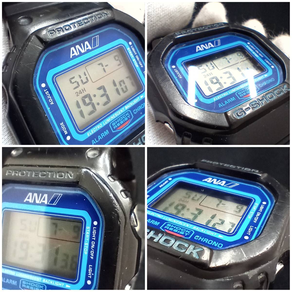 カシオ CASIO ジーショック G‐SHOCK DW-5600VT ANA 全日空 コラボ 電池 