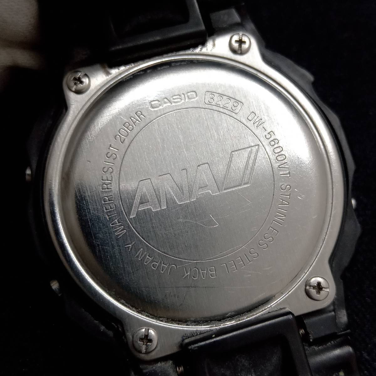 カシオ CASIO ジーショック G‐SHOCK DW-5600VT ANA 全日空 コラボ 電池 