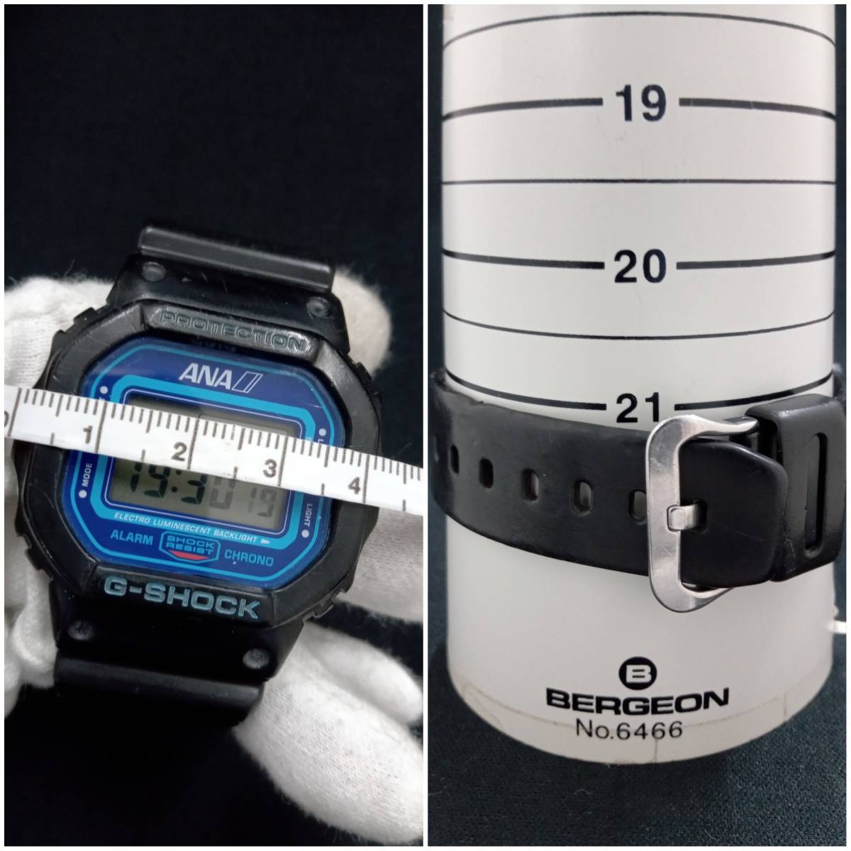 カシオ CASIO ジーショック G‐SHOCK DW-5600VT ANA 全日空 コラボ 電池 