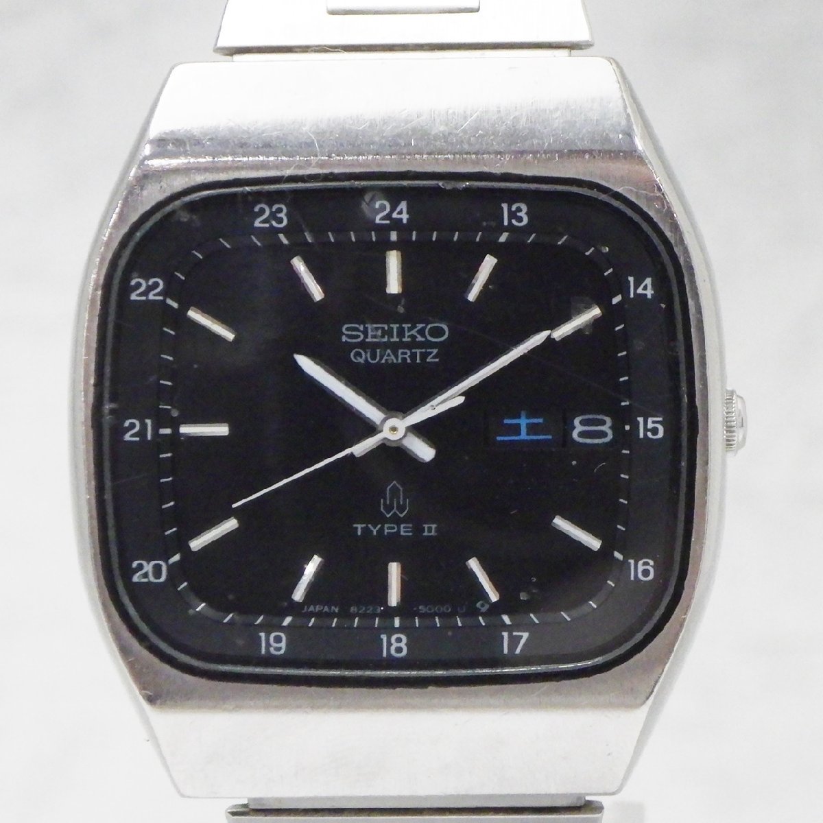 ○ SEIKO セイコー TYPE Ⅱ 8223-500A メンズ 腕時計 クォーツ 