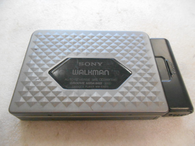 完全ジャンク】SONYソニーカセットウォークマン WM-EX655(S) 完全