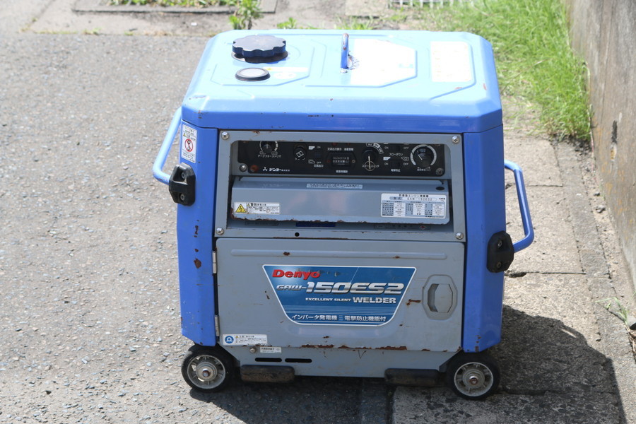 デンヨー】（Denyo GAW-150ES2）インバーター発電溶接機 ジャンク扱い