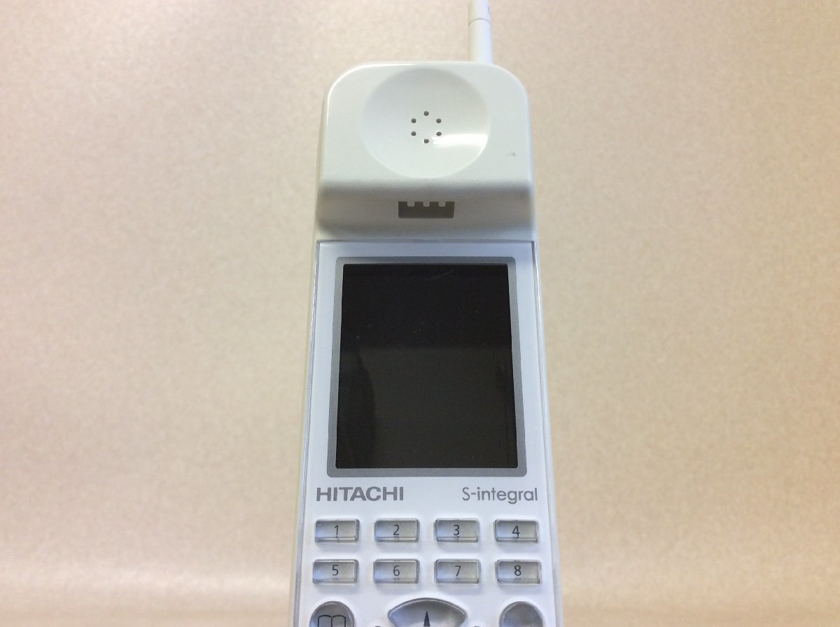 日立 ET-8Si-DCLL W ⁄ ET8SiDCLL W S-integral コードレス電話機 21年