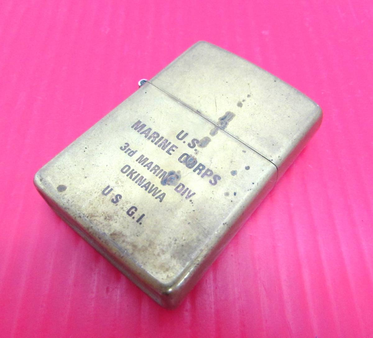 U.S. ZIPPO MARINE アメリカ海兵隊 ジッポー USMC Marine Zippo 