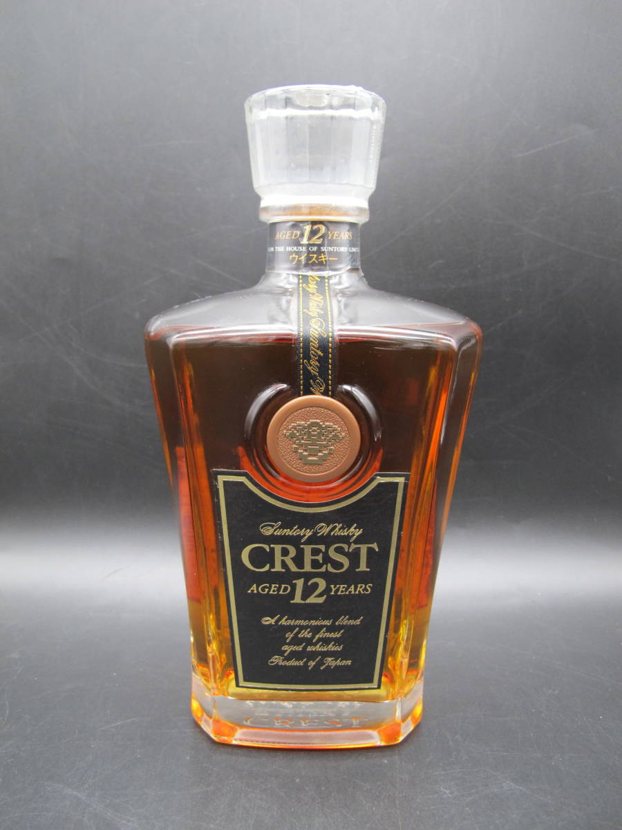 SUNTORY CREST サントリー クレスト 12年 ウイスキー 700ml 43%【未開