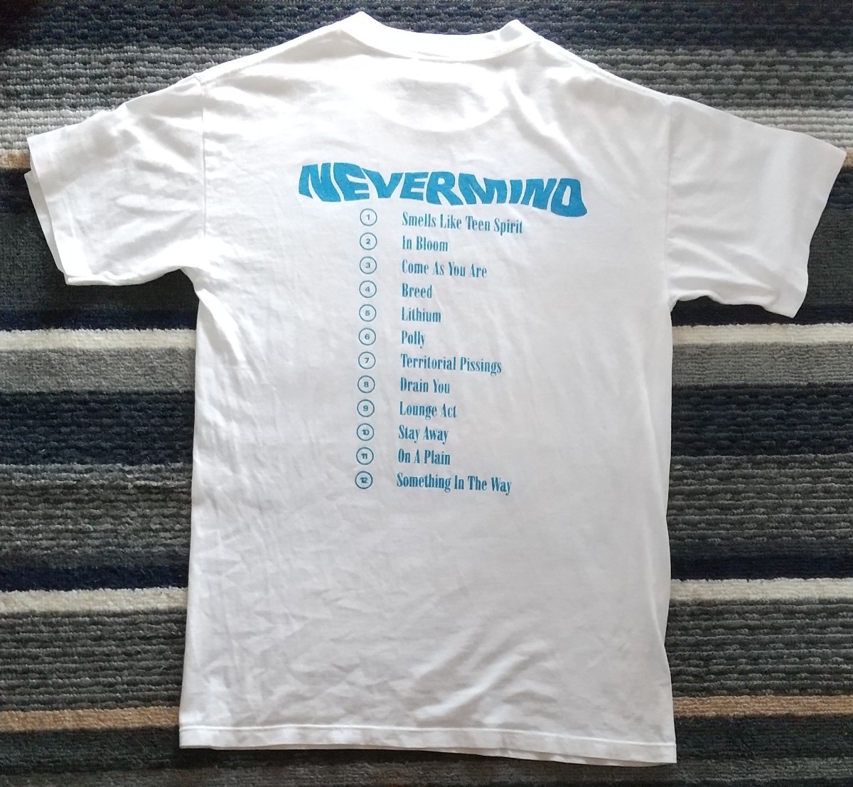 ニルヴァーナ NIRVANA Nirvana バンドTシャツ Nevermind NEVER MIND T 