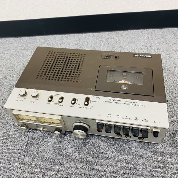 Victor KD-4 ナマロクデッキ⁄ステレオカセットデッキ 2台セット